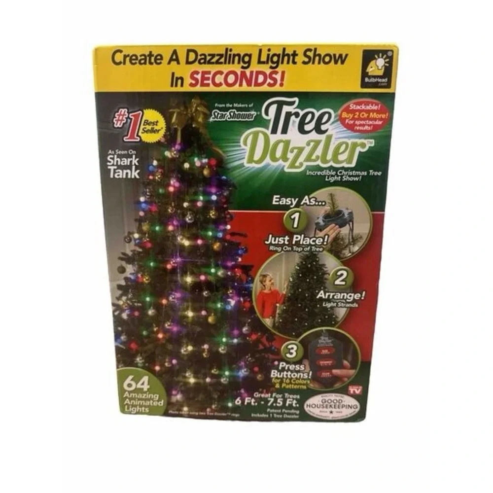 Christmas Tree Light Dazzler Xmas LED Decoration Lights